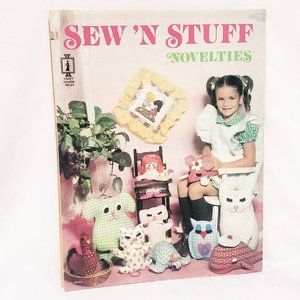 Sew 'N Stuff Novelties Sewing 1977 Owl Dog Cat Chicken Pillow Doll Craft Course